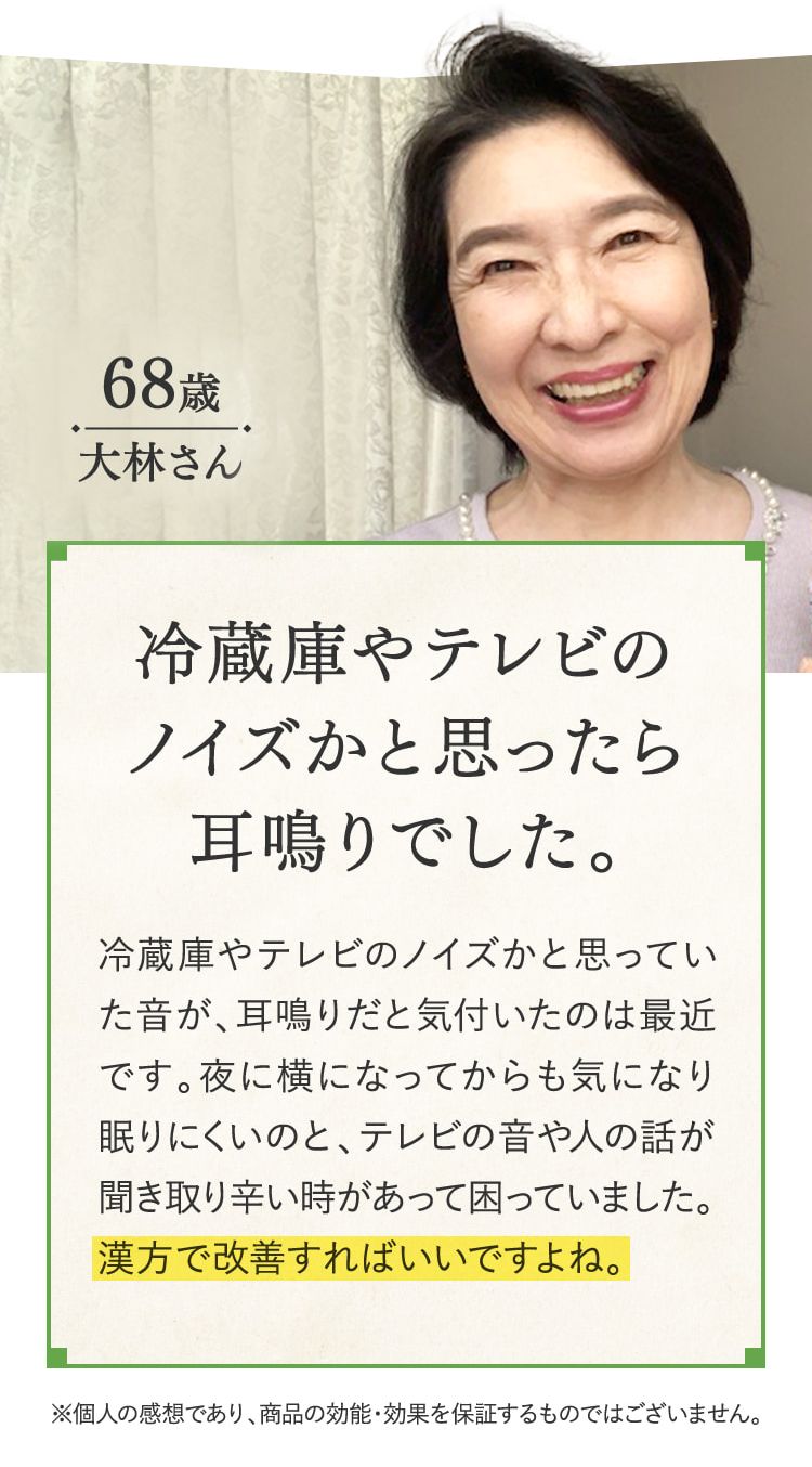 冷蔵庫やテレビのノイズかと思ったら耳鳴りでした。